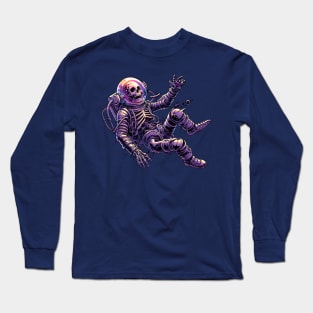 Astronaut skeleton Long Sleeve T-Shirt